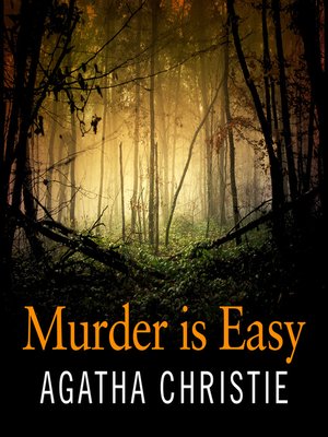 cover image of Murder Is Easy